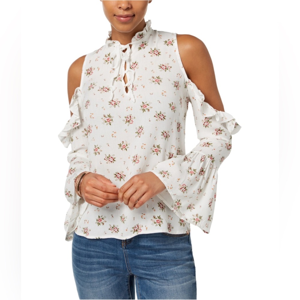 NWT I Jeans By Buffalo flower trim
